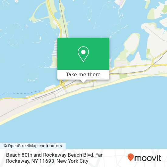 Beach 80th and Rockaway Beach Blvd, Far Rockaway, NY 11693 map