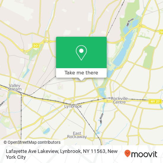 Lafayette Ave Lakeview, Lynbrook, NY 11563 map