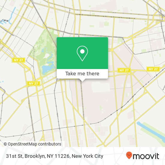 Mapa de 31st St, Brooklyn, NY 11226