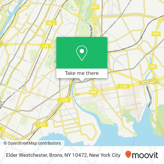 Elder Westchester, Bronx, NY 10472 map