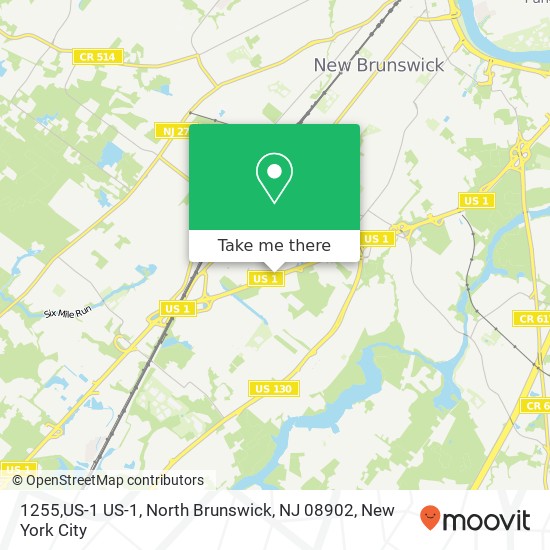 1255,US-1 US-1, North Brunswick, NJ 08902 map