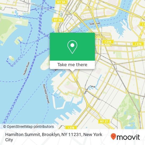 Hamilton Summit, Brooklyn, NY 11231 map