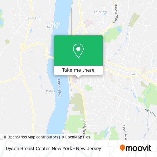 Dyson Breast Center map