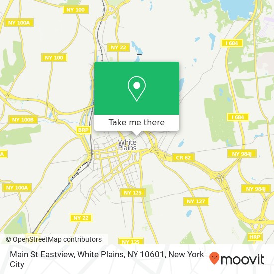 Main St Eastview, White Plains, NY 10601 map