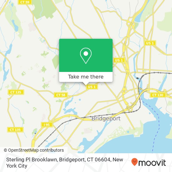 Sterling Pl Brooklawn, Bridgeport, CT 06604 map