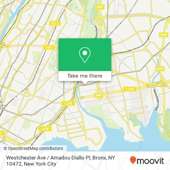 Westchester Ave / Amadou Diallo Pl, Bronx, NY 10472 map