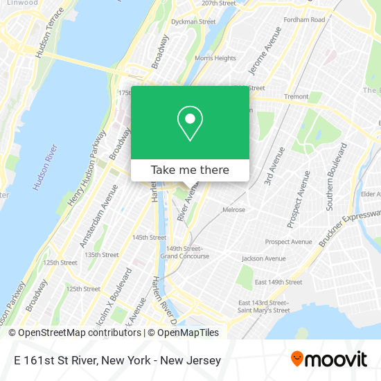E 161st St River map