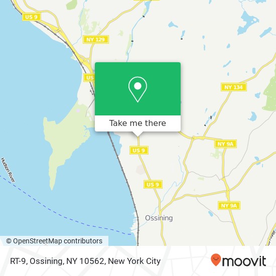 RT-9, Ossining, NY 10562 map