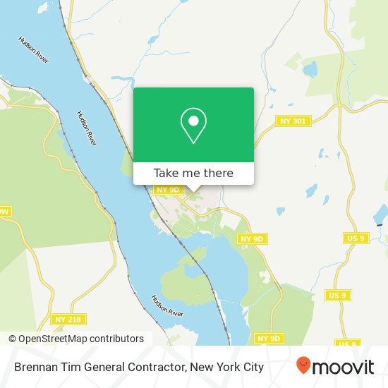 Mapa de Brennan Tim General Contractor