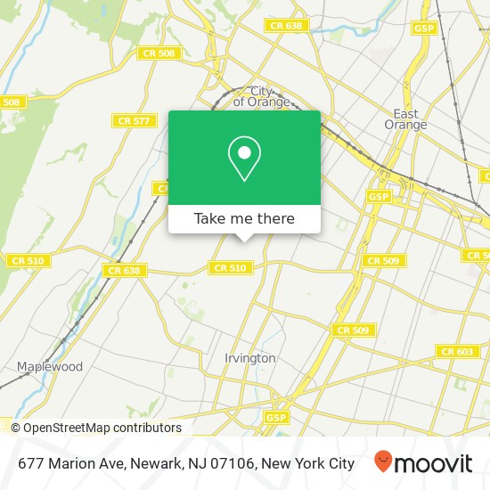 677 Marion Ave, Newark, NJ 07106 map