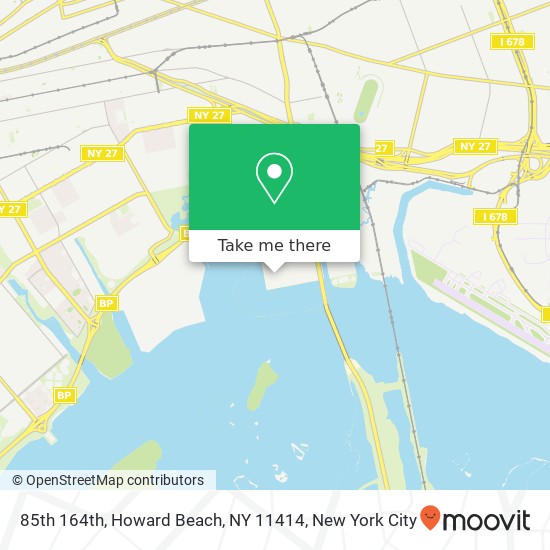 85th 164th, Howard Beach, NY 11414 map