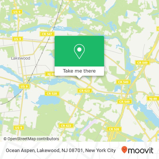 Ocean Aspen, Lakewood, NJ 08701 map