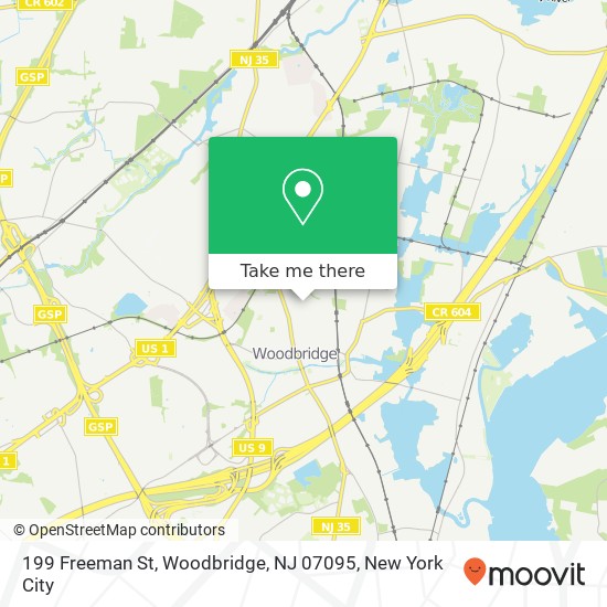 199 Freeman St, Woodbridge, NJ 07095 map