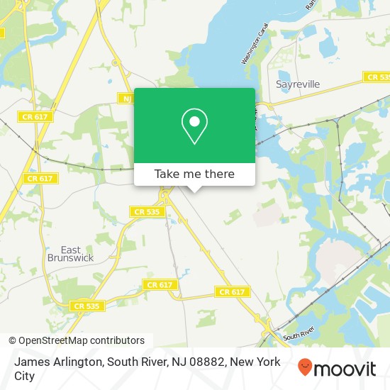 James Arlington, South River, NJ 08882 map
