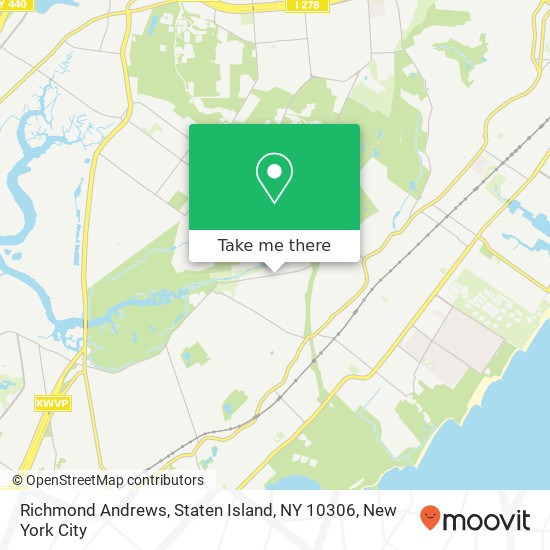 Richmond Andrews, Staten Island, NY 10306 map