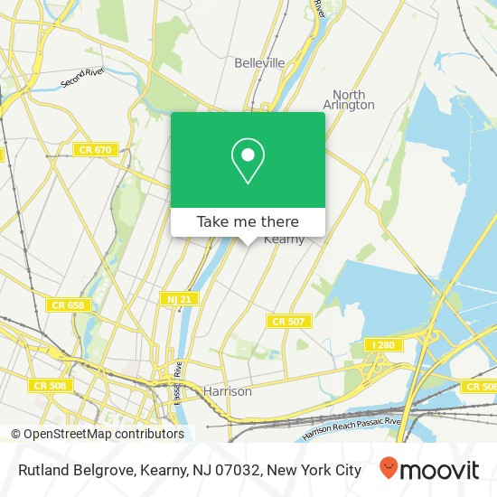 Rutland Belgrove, Kearny, NJ 07032 map