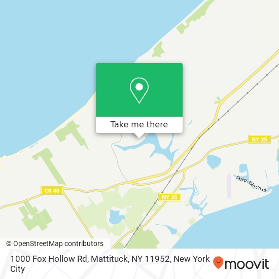 1000 Fox Hollow Rd, Mattituck, NY 11952 map