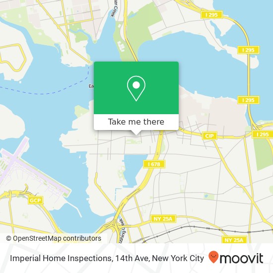 Imperial Home Inspections, 14th Ave map