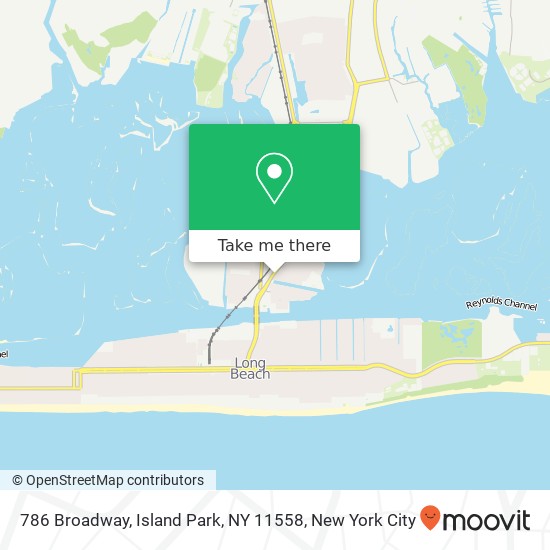 786 Broadway, Island Park, NY 11558 map