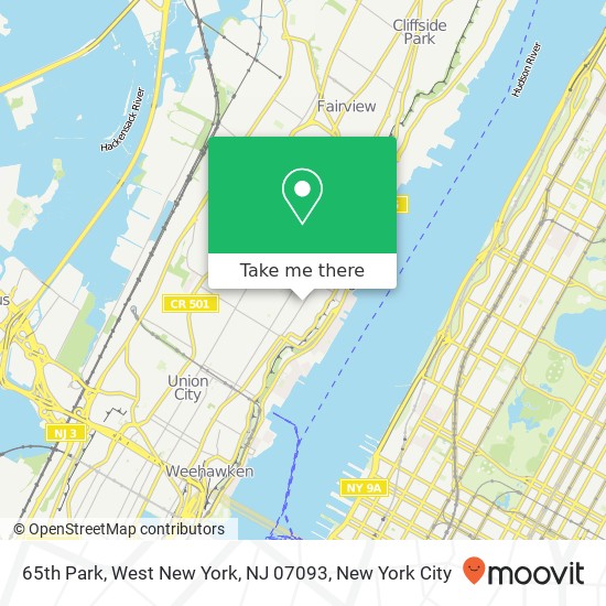 65th Park, West New York, NJ 07093 map