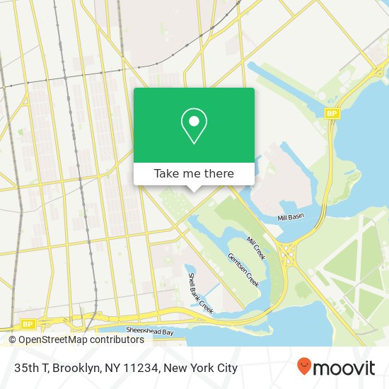 35th T, Brooklyn, NY 11234 map