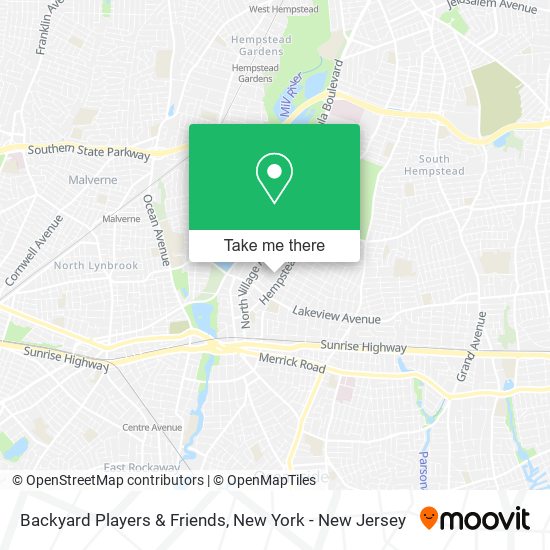 Backyard Players & Friends map