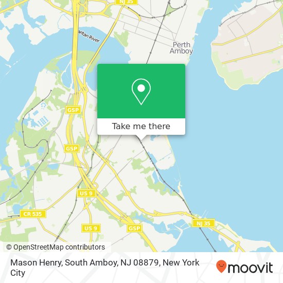 Mason Henry, South Amboy, NJ 08879 map