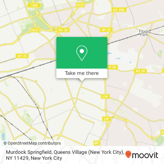 Murdock Springfield, Queens Village (New York City), NY 11429 map