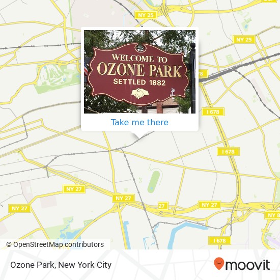 Mapa de Ozone Park, 109-02 Liberty Avenue, REAR ENTRANCE, Ozone Park, NY 11417, United States