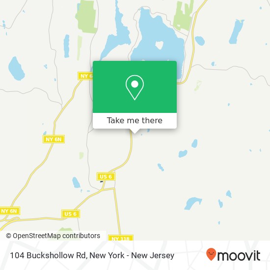 104 Buckshollow Rd, Mahopac, NY 10541 map