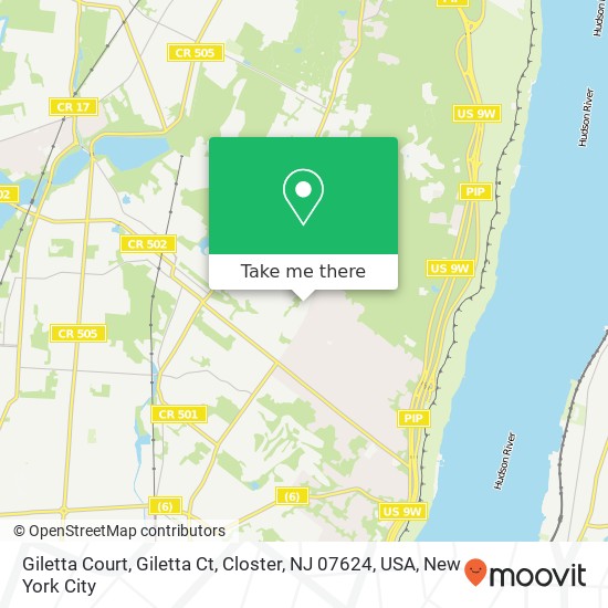 Giletta Court, Giletta Ct, Closter, NJ 07624, USA map