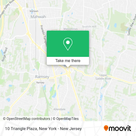 10 Triangle Plaza map