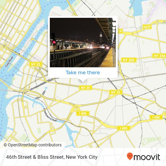 Mapa de 46th Street & Bliss Street