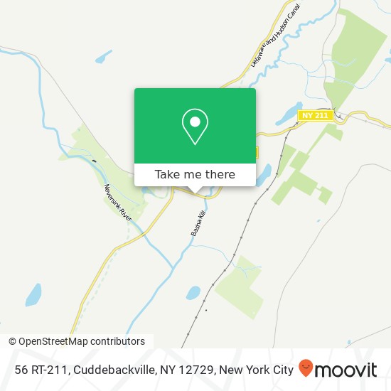 56 RT-211, Cuddebackville, NY 12729 map