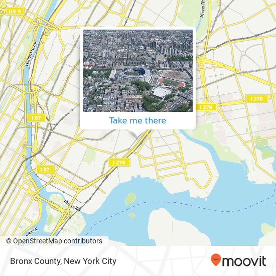 Bronx County, Bronx County, Bronx, NY 10455, USA map