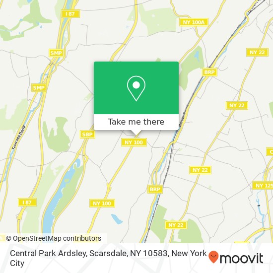 Central Park Ardsley, Scarsdale, NY 10583 map