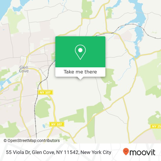 55 Viola Dr, Glen Cove, NY 11542 map