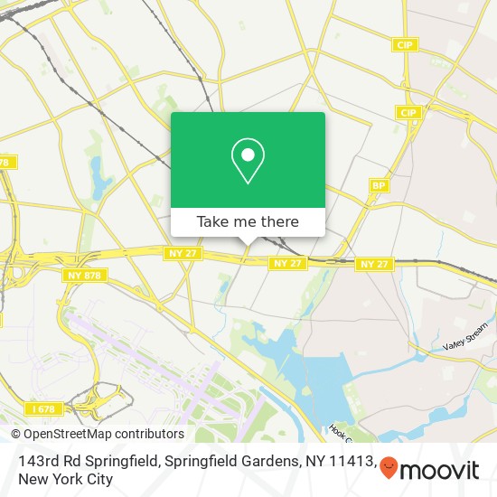 143rd Rd Springfield, Springfield Gardens, NY 11413 map