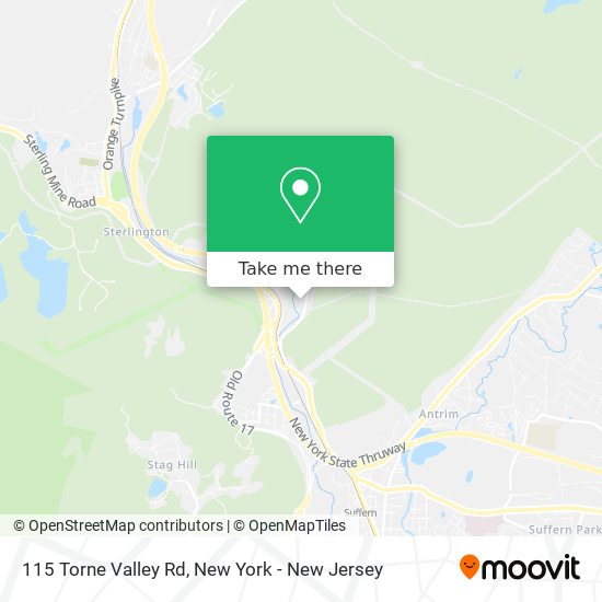 Mapa de 115 Torne Valley Rd