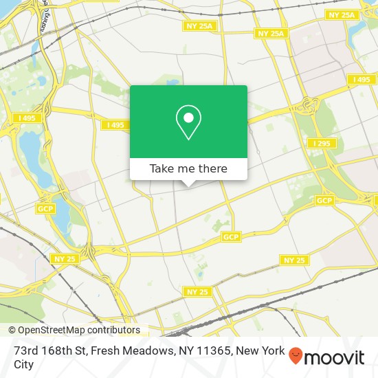 73rd 168th St, Fresh Meadows, NY 11365 map