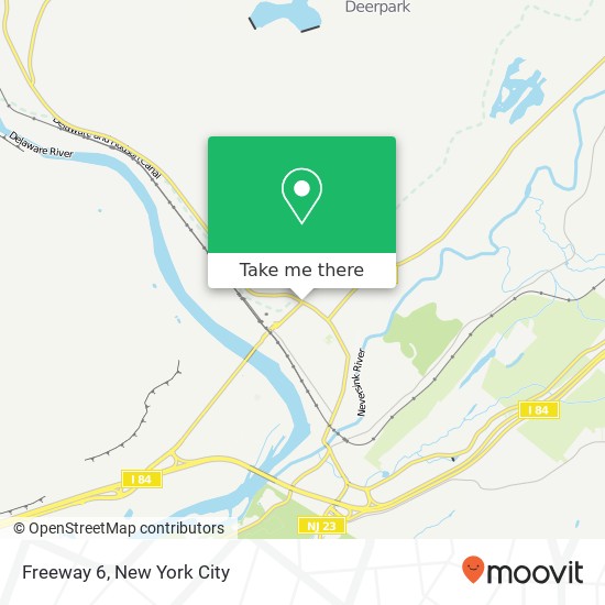 Freeway 6, Port Jervis, NY 12771 map