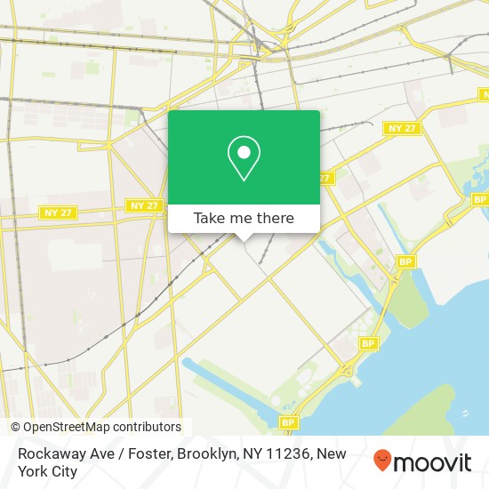 Rockaway Ave / Foster, Brooklyn, NY 11236 map