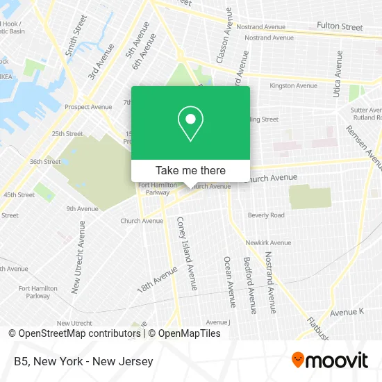 B5 map