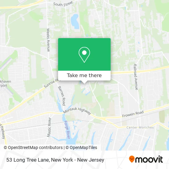 53 Long Tree Lane map