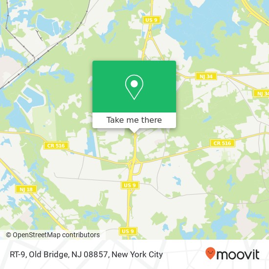 RT-9, Old Bridge, NJ 08857 map