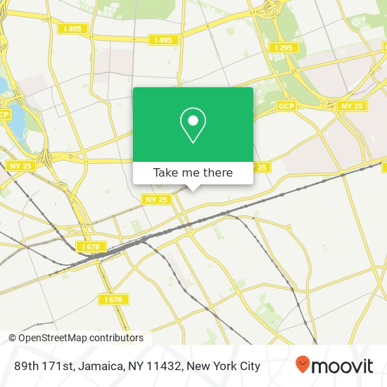 89th 171st, Jamaica, NY 11432 map