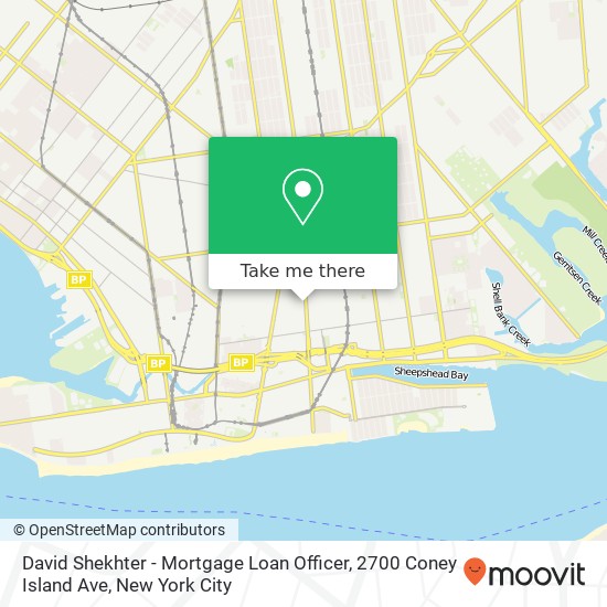 David Shekhter - Mortgage Loan Officer, 2700 Coney Island Ave map
