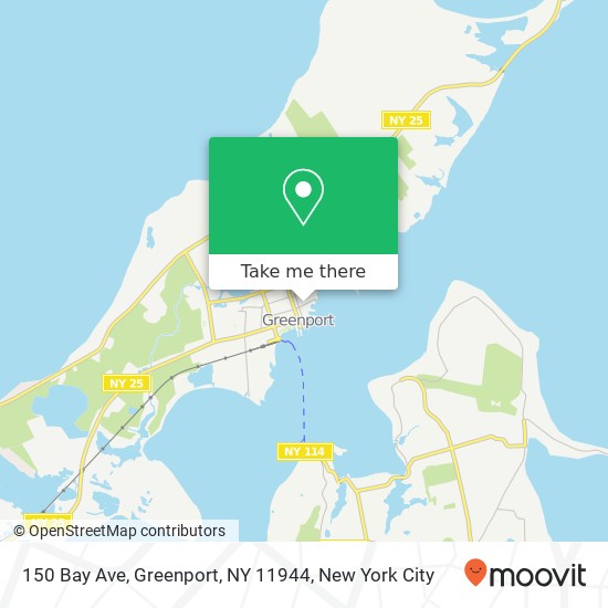 150 Bay Ave, Greenport, NY 11944 map