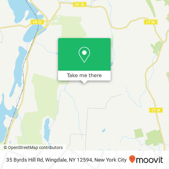 35 Byrds Hill Rd, Wingdale, NY 12594 map