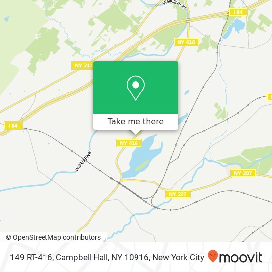 149 RT-416, Campbell Hall, NY 10916 map